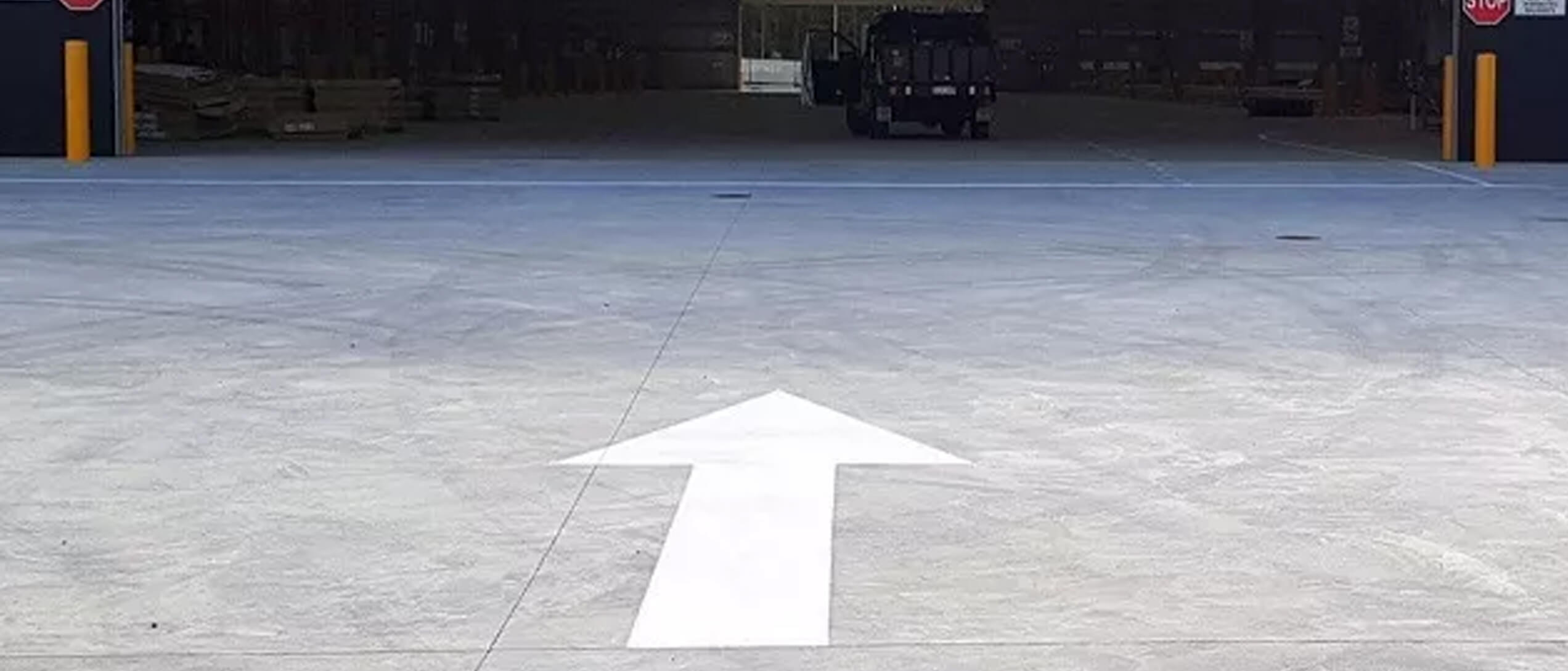 Distribution Centre Line Marking Project