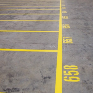Distribution Warehouse Pallet Lines And Numbering