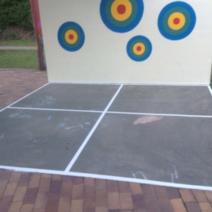 Handball Courts With Targetes