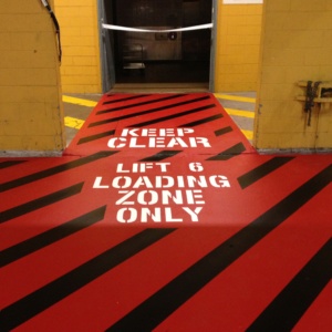 Loading Zone Line Marking Convention Centre