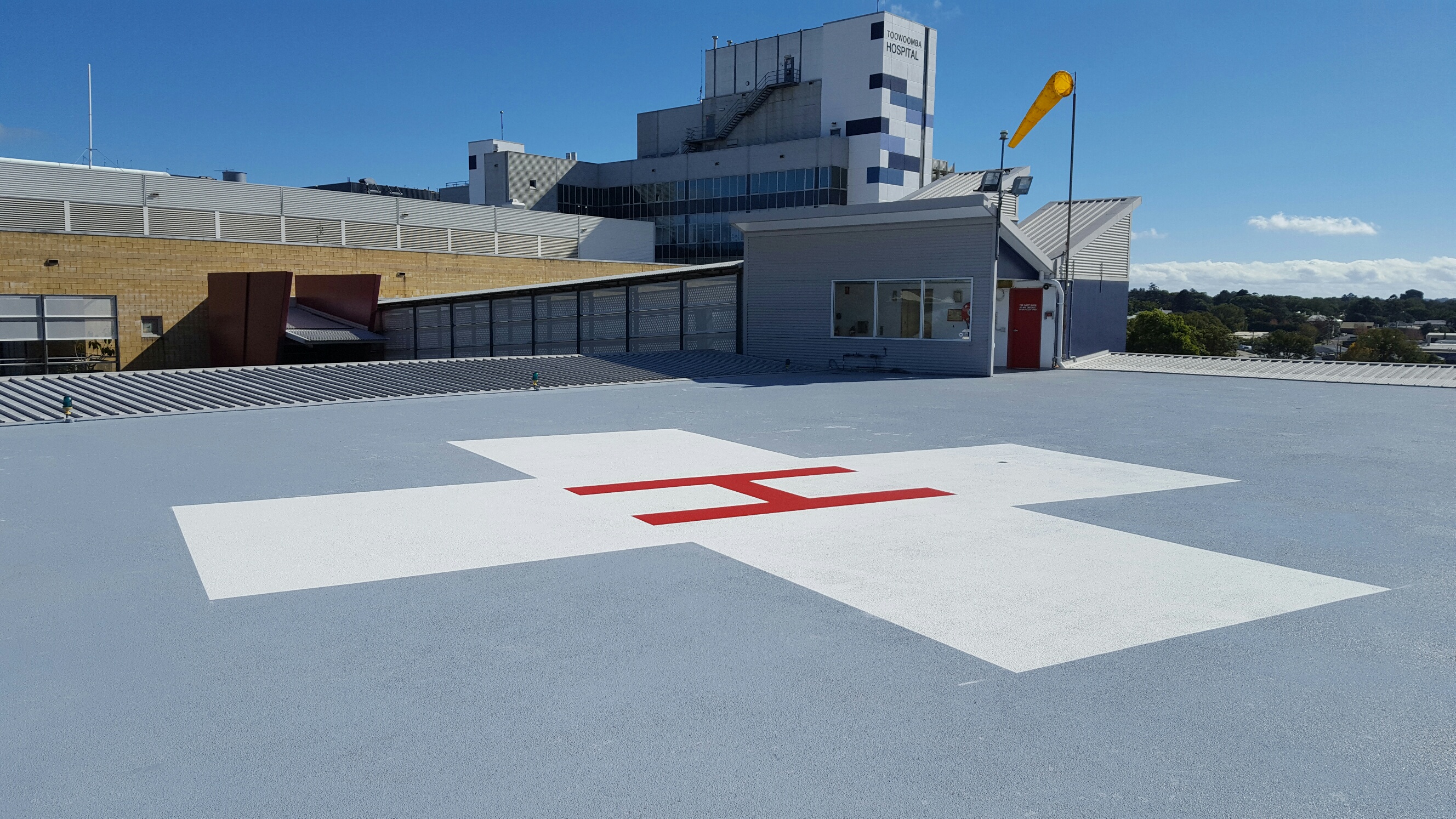 Toowomba Hospital Helicopter Pad